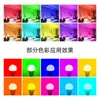 Lâmpada LED Colorida com Controle Remoto para Quarto, Mesa de Cabeceira, Iluminação de Humor, Atmosfera, Mudança de Cor, Xiaoshihui