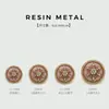 Botones de Doble Material de Resina y Metal de Alta Gama con Diseño de Copo de Nieve y Pedrería para Abrigos, Trajes, Chaquetas, Suéteres y Accesorios de Piel para Mujer
