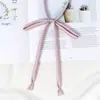 Pajarita JK Japonesa Corbata Perezosa sin Lazo Cuerda color vino tinto Camisa de Estudiante Color Sólido Ropa de Marineros Accesorios de Estilo Académico