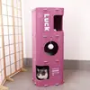 Casa para Gatos de Múltiples Niveles en Stock para Hogares con Múltiples Mascotas, Estructura para Trepar Gatos, Tablero Rascador para Gatos, Todo en Uno, Adecuado para Todas las Estaciones, Resistente al Desgaste y a los Arañazos