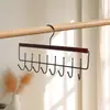 Perchero Multifuncional para Ropa Interior y Chalecos, Solución de Almacenamiento para Dormitorios, Gancho de Madera Maciza para el Hogar, Perchero de Ropa con Forma de Ola al por Mayor