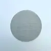 Discos de filtro redondos pequeños de acero inoxidable 304, malla 20; Discos de filtro redondos 316, malla 50; 100 mallas; discos perforados multicapa, malla 300; Malla 1000.