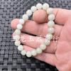 Pulsera de jade Taicui con cuentas redondas de 8 mm, pulsera de cuarzo rocoso, pulsera de anillo único igual para hombres y mujeres, venta al por mayor de fábrica