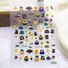 Entre nos Autocolantes de Unhas de Natal Mais Vendidos Elementos de Halloween em Relevo 5D Autocolantes de Nail Art DIY Enfeites Atacado