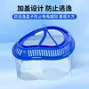 Tanque para Tortugas con Plataforma para Tomar el Sol, Tanque de Plástico para Cría de Tortugas para Uso Doméstico, Caja Portátil Pequeña para Tortugas Mascotas con Tapa, Contenedor de Alimentación