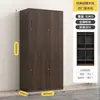 Armario para Empleados Dormitorio Armario de Ropa Armario de Acero Madera Granulada Baño Gabinete de Hierro Gabinete de Almacenamiento para Bolsa de Gimnasio con Cerradura