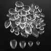 Gota de Agua Piedra Preciosa del Tiempo Base de Vidrio Parche Cristal Transparente Imán para Refrigerador Accesorios para Joyería DIY V1008