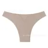 Calcinhas femininas sem costura estilo europeu e americano de seda gelada, calcinhas de cintura baixa plus size com forro 100% algodão, roupa íntima esportiva confortável e respirável para meninas