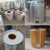 Forno Espesso de Aço Inoxidável Estilo Montanha para Assar Bolos, Adequado para Uso Comercial e Barracas Móveis em Jinyun e Quzhou