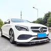 Adecuado para 16-20 Mercedes-Benz Clase Cla W117 Modificación Labio Frontal Pala Frontal Brabus Surround Pequeño Ala de Viento Fija Ala Trasera
