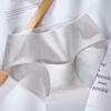 Novo Algodão Sem Traços Roupa Interior Feminina Íon de Prata Antibacteriano Confortável Quadril Uma Peça Tamanho Grande Cuecas Sexy