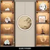 Nueva Estética de la Dinastía Song China Significado Zen Decoraciones Suaves Sala de Estar Estantería Casa de Té Vitrina Gabinete de Izakaya Adornos Pájaros en Ramas