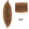 Cabelo Trançado African Dreadlocks 12 polegadas 16 polegadas Rasgado à Mão Cabelo Enrolado de Lagarta Enrolado African Curl Twist