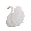 Pet de chá que muda de cor, bandeja de chá, enfeites de mesa de chá, brincadeiras de chá, coelho da sorte fofo, conjunto de cisne e raposa, acessórios de conjunto de chá de resina
