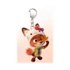 Impresión Plana 2D Animales Locos 2 Imán para Refrigerador Nick Judy Llavero Acrílico Mochila Colgante Lindo