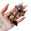 Pinza de Pelo de Lana con Flor Estilo Coreano para Mujer Pinza Lateral para Flequillo Adorno para el Cabello Otoño/Invierno Pinza de Alta Gama Pinza BB para Pelos Sueltos
