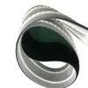 Cinta transportadora de PVC verde sin costuras integrada cinta transportadora industria alimentaria faldón deflector cinta transportadora