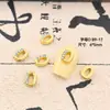 Explosões super flash liga de diamante joias de unha japonês simples estéreo 26 letras inglesas conjunto fábrica atacado