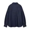Atacado Transfronteiriço 2026 Primavera Nova Moda Feminina Estilo Europeu e Americano Casual Jeans Manga Longa Confortável Casual Algodão