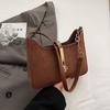 Bolso Pequeño para Mujer 2024 Nuevo Moda Casual Bolso de Media Luna Popular de Nicho de Diseño de Moda Bolso de Hombro Bolso de Axila