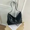 Bolso de Mujer 2026 Verano Nuevo Estilo Casual Marrón Tejido Pequeño Bolso Cruzado Cuero Suave Simple Versátil Bolso de Mano Vintage