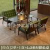 Conjunto de Mesa e Cadeiras de Lazer para Varanda, Uma Mesa, Duas Cadeiras, Conjunto de Três Peças, Poltrona Individual Pequena, Pousada Hotel Café