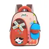 Mochila Escolar Protectora de Columna para Jardín de Infancia Mochila Infantil Nueva Transfronteriza Linda Caricatura Vaca Pequeña Mochila de Estudiante Alto Valor Estético