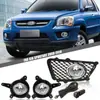 Adecuado para Kia Sportage Modelos 09/10/11/12 Ensamblaje de Luz Antiniebla Delantera, Luz Antiniebla, Luz Diurna, Luz de Parachoques Delantero