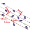 Cadena DIY Lujosa Pluma Gota de Agua Cadena Color Cobre Duradero Pañuelo Cabeza Estilo Antiguo Ropa para Disfraz y Actuación Material