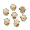 Miçangas Espaçadoras Ccb Flor Coração Dupla Face Coroa de Flores Estrela Miçangas Espaçadoras Miçangas Soltas Acessórios Artesanais DIY Acessórios Atacado
