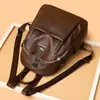 2026 Mochila Cruzada de Doble Hombro Nueva Moda Estilo Simple Gran Capacidad Versátil Estilo Moderno Mochila para Mujer