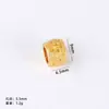 Accesorios Yiwu Venta Caliente Transfronteriza Aleación Accesorios para Joyería DIY Colgante Dorado Brillante Collar Pulsera Colgante Corazón Estrella