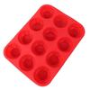Ponto transfronteiriço 12 mesmo cup cake molde silicone bowl cake mafen cup DIY ferramentas de panificação domésticas atacado