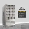 Suporte de Copo de Água para Funcionário em Aço Inoxidável Oficina de Fábrica Armário para Copos de Chá Prateleira de Armazenamento Sala de Descanso da Empresa Armário de Armazenamento de Copos