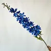 Flor Artificial de Nuevo Producto Transfronteriza Delphinium Boda Decoración del Hogar Flor Falsa Flor para Guía de Camino Arreglo Floral Accesorios para Fotografía