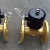 Válvula Solenoide de Vapor de Cobre ZCZP Válvula Solenoide de Vapor com Flange ZCZP Zheng'an Rongye Juliang Liulang