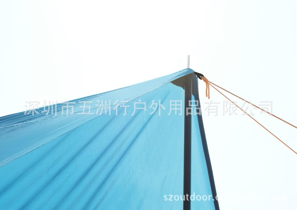 五洲风情野营4X4米遮阳天幕