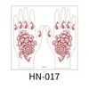 Pegatinas de Tatuaje de Henna Indio Países de Oriente Medio Transfronterizos Fabricantes de Pegatinas de Tatuaje de Henna Venta al por Mayor Impermeables y a Prueba de Sudor