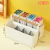 Caja de Almacenamiento de Materiales para el Área de Arte, Caja para Tizas, Caja de Almacenamiento, Cesta Clasificadora de Materiales Didácticos para el Aula y el Jardín de Infancia, Caja con Compartimentos Tipo Cajón