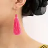 Pendientes Estilo Bohemio Europeo y Americano Transfronterizos Personalidad Simple Exagerados Largos Pendientes de Borla Stud Venta al por Mayor Geométricos