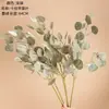 Folhas de Maçã Secas Flor Artificial Transfronteiriça Fabricante Decoração de Casa Buquê de Casamento Parede de Flores de Rosa Flores Artificiais Estilo Ins