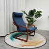 Versión Mejorada de la Silla Boon Marco de Nogal Silla de Madera Curva Única