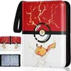 Amazon Novo Livro de Cartas Pokemon Tesouro Sonho 4 9 Livro de Cartas de Jogo Desenho Animado PU Livro de Coleção de Jogos