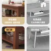 Mesa de Centro para Sala de Estar, Apartamento Pequeño, Patas de Madera Maciza, Nuevo Modelo 2026, Mesa de Té, Oficina, Mesa Sencilla, Rectangular, Estilo Chino
