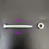 Tornillo de Cabeza Única M8 para Tabla de Drift Accesorios de Ferretería Clavo Pasante para Patineta Tornillo de Herradura Tuerca