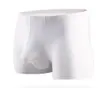 Ropa interior para hombre 3A antibacteriana de algodón de fibra larga de Xinjiang, hipoalergénica, cómoda y transpirable, calzoncillos tipo bóxer de algodón puro de cintura media, talla grande