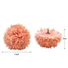Paisajismo de Celebración de Bodas Flores de Diente de León Simulación Tamaño Pequeño Flores Decorativas Bolas Pequeñas Cabezas de Crisantemo Paquete de Materiales DIY Flores para Sombrero