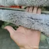 Tiras de Pelo de Coelho Atacado, Tiras de Pelo de Coelho Doméstico em Verde Grama e Várias Cores, Venda Direta do Fabricante, Acessórios da Moda