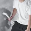 Suporte de Banheiro Corrimão para pessoas idosas com deficiência Assistente Braço Resina Alumínio Cinza-branco 40cm