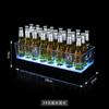 Patrón de hielo LED Sello de hielo Cubo de hielo luminoso Caja de batería móvil Cubo de champán Cesta de cerveza Barra Caja de batería móvil PC Resistente a caídas Cubo de vino extranjero